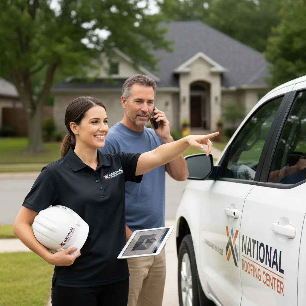 National Roofing Center customer support in Tuckasegee